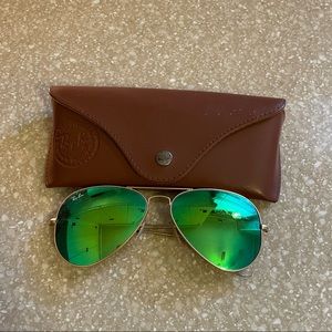 Ray-Ban Mirrored Aviators